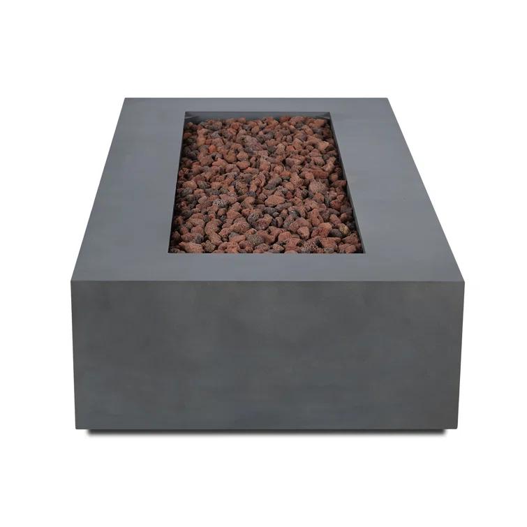 AEGEAN Propane / Natural Gas Outdoor Fire Pit Table
