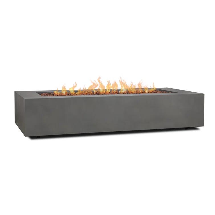AEGEAN Propane / Natural Gas Outdoor Fire Pit Table