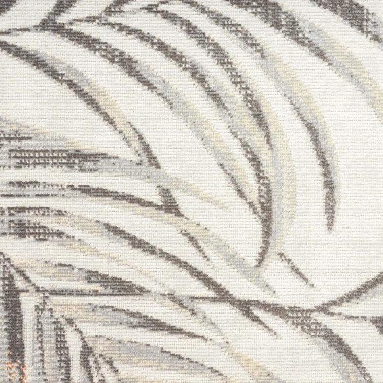 Tommy Bahama Malibu Palm Springs Coastal Indoor/Outdoor Area Rug, Ivory/Rust