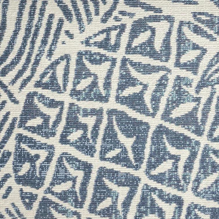 Tommy Bahama Malibu Pineapple Coastal Indoor/Outdoor Area Rug, Ivory/Navy
