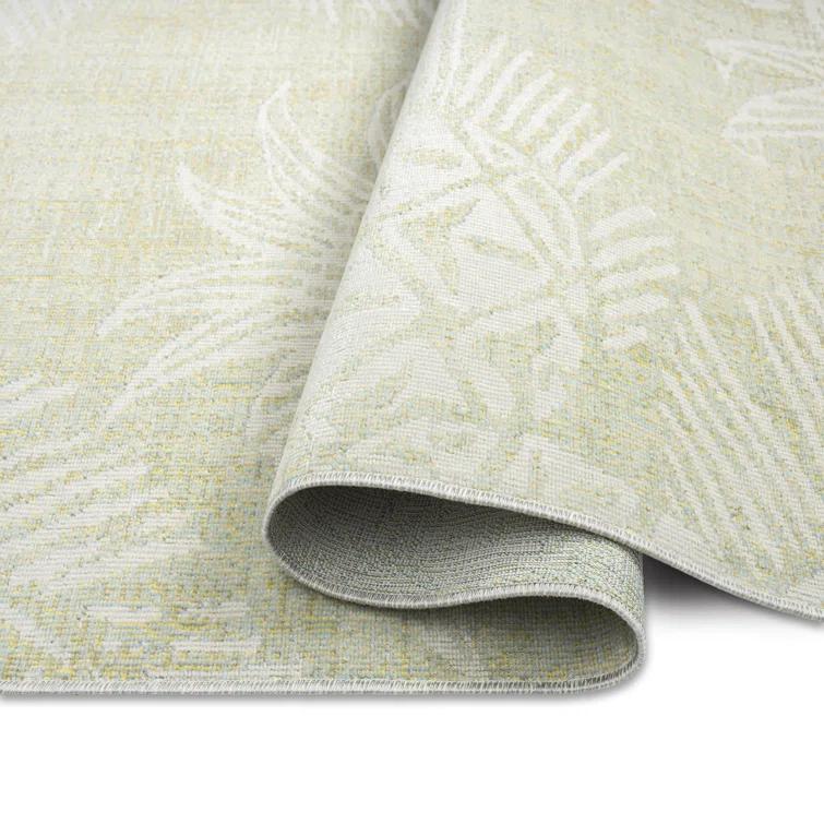 Tommy Bahama Malibu Pineapple Coastal Indoor/Outdoor Area Rug, Green/Ivory