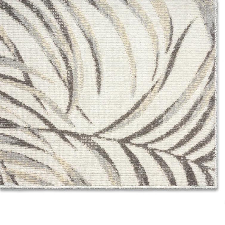Tommy Bahama Malibu Palm Springs Coastal Indoor/Outdoor Area Rug, Ivory/Rust