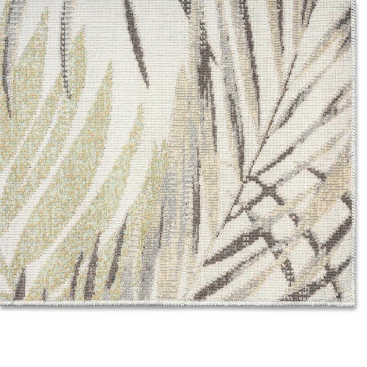 Tommy Bahama Malibu Palm Springs Coastal Indoor/Outdoor Area Rug, Ivory/Green