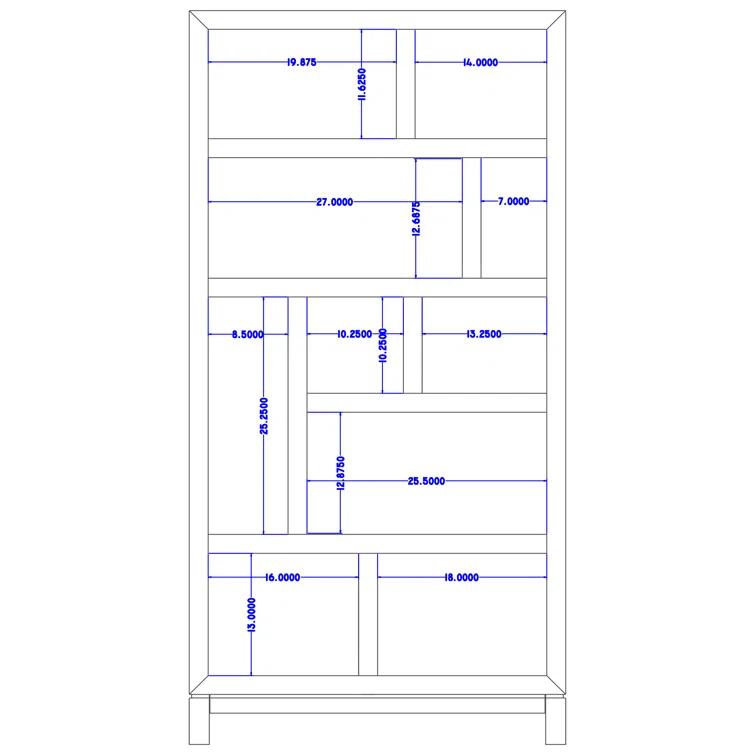 Ocean Club Tradewinds Bookcase Etagere