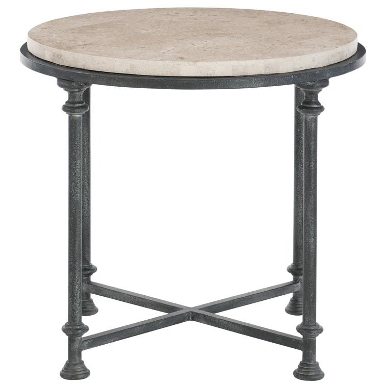 Bernhardt Galesbury Stone Top End Table