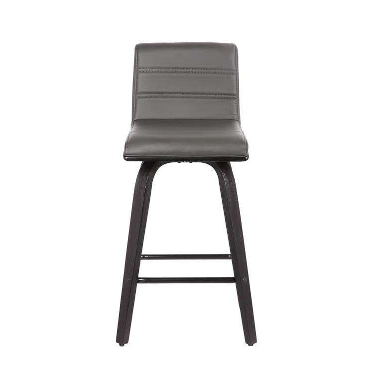 Biance Solid Wood Swivel Bar & Counter Stool
