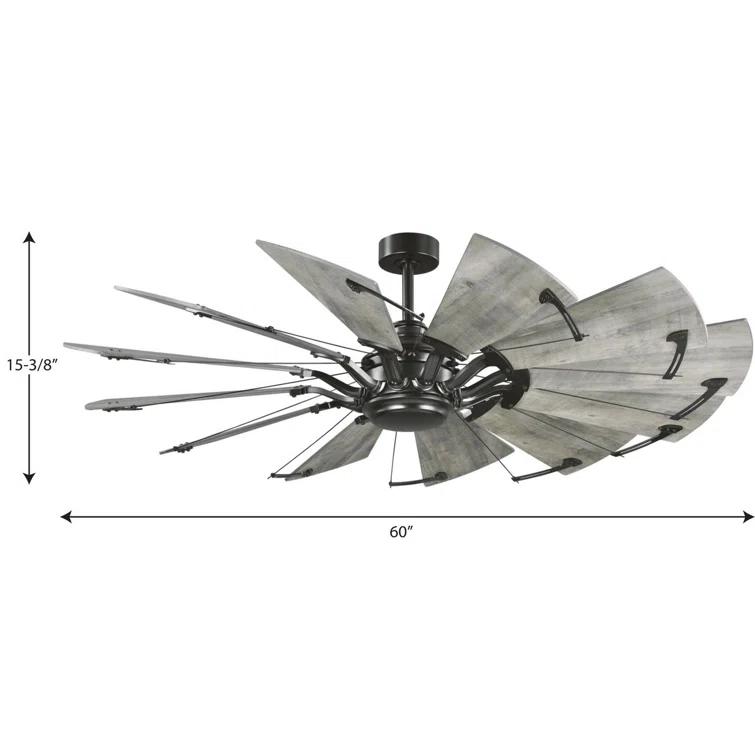17 Stories 60'' Ceiling Fan
