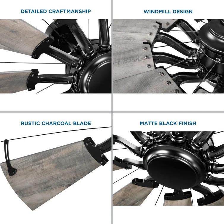 17 Stories 60'' Ceiling Fan