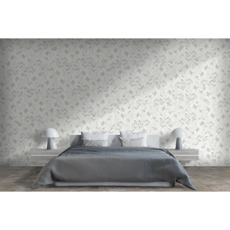 Minute Mosaix Natural Stone Herringbone Mosaic Sheet Floor &Wall Tile