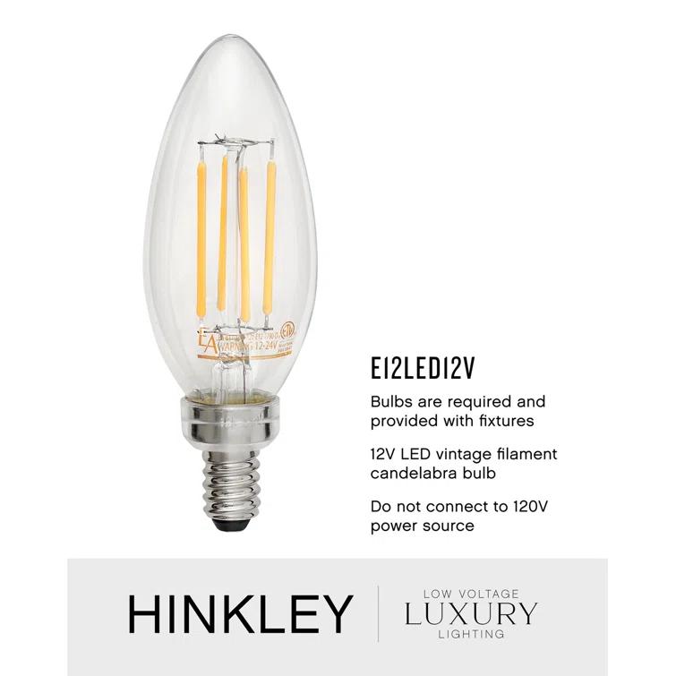 Hinkley Sawyer 30" Nine-Light 12v Outdoor Candle Chandelier - LEDs Included
