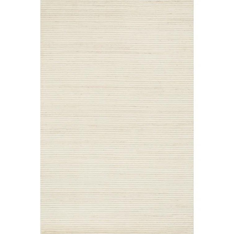Loloi Rugs Hadley Hand-Loomed Wool Ivory Area Rug