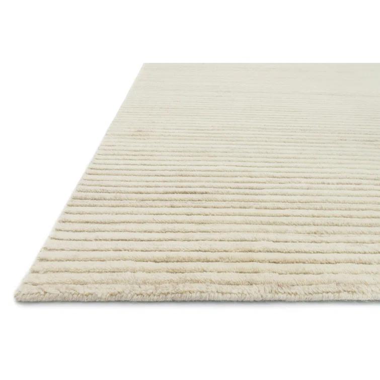 Loloi Rugs Hadley Hand-Loomed Wool Ivory Area Rug