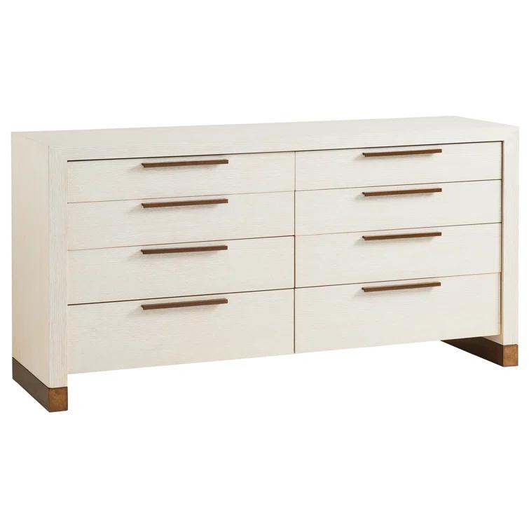 Carmel Solid Wood 70'' W 8 - Drawer Dresser