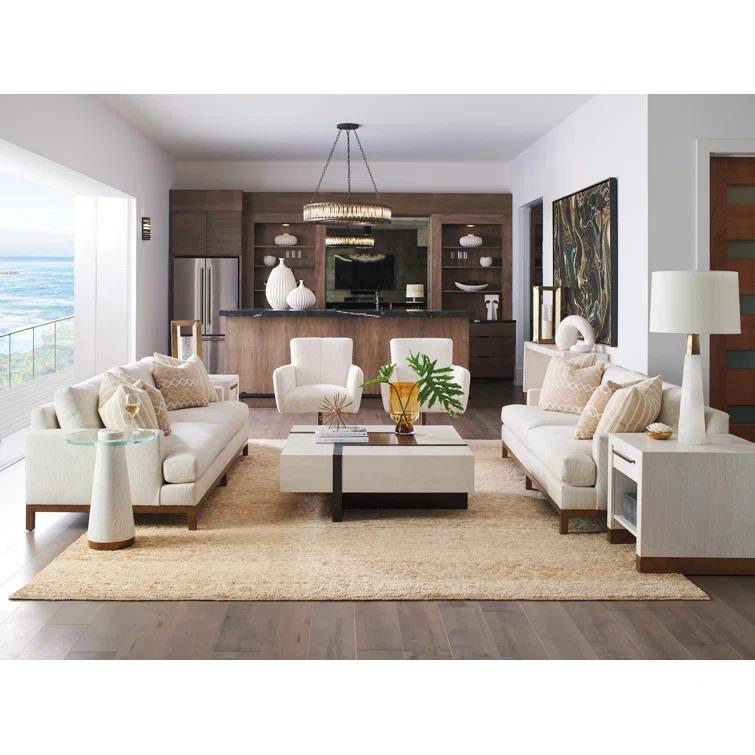 Barclay Butera Carmel Solid Wood Coffee Table