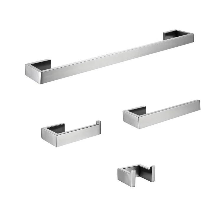 4 - Piece Bathroom Hardware Set