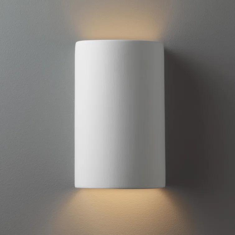 Tenny Bisque 9.5" Dimmable LED Outdoor Wall Sconce