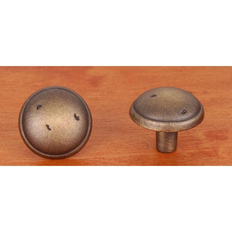 CK Series 1 3/8" Diameter Mushroom Knob