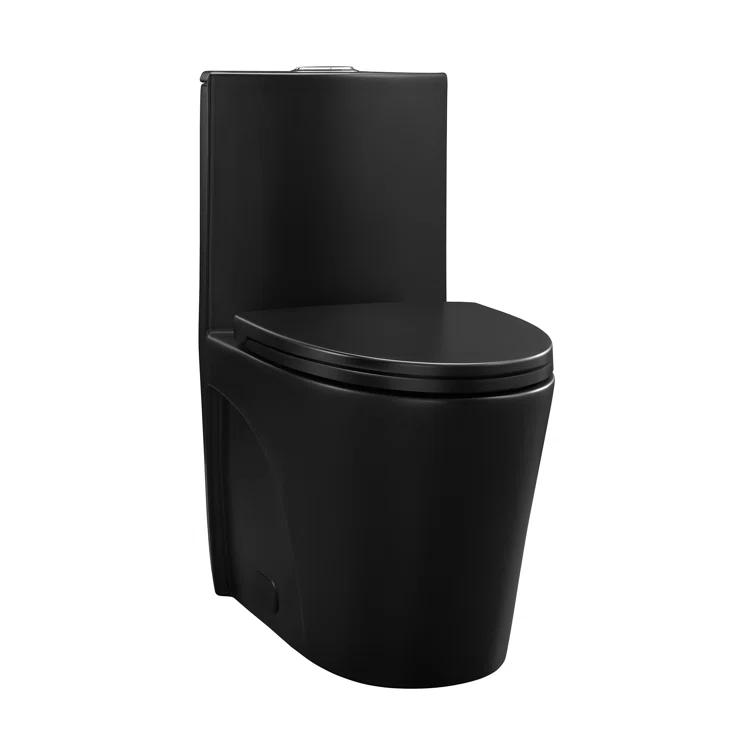 St. Tropez One Piece Elongated Toilet Dual Vortex Flush 1.6 GPF