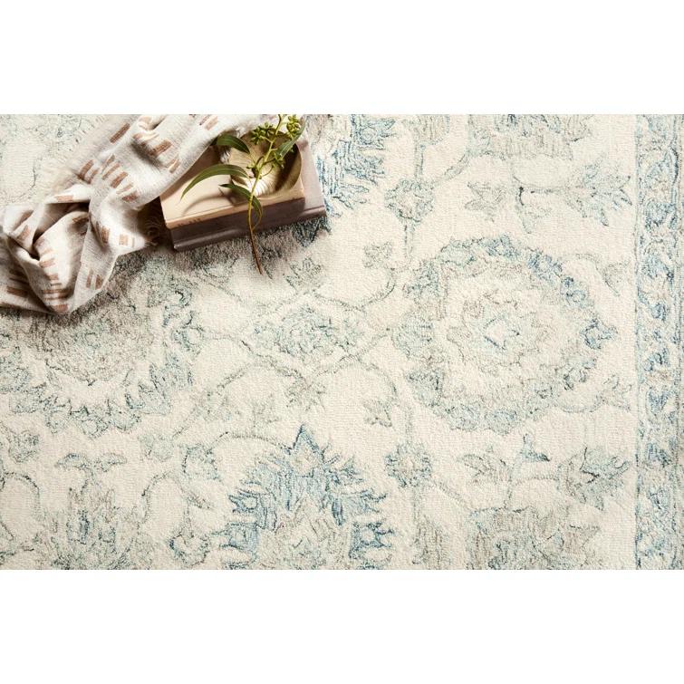 Aden Oriental Hand-Hooked Wool Area Rug