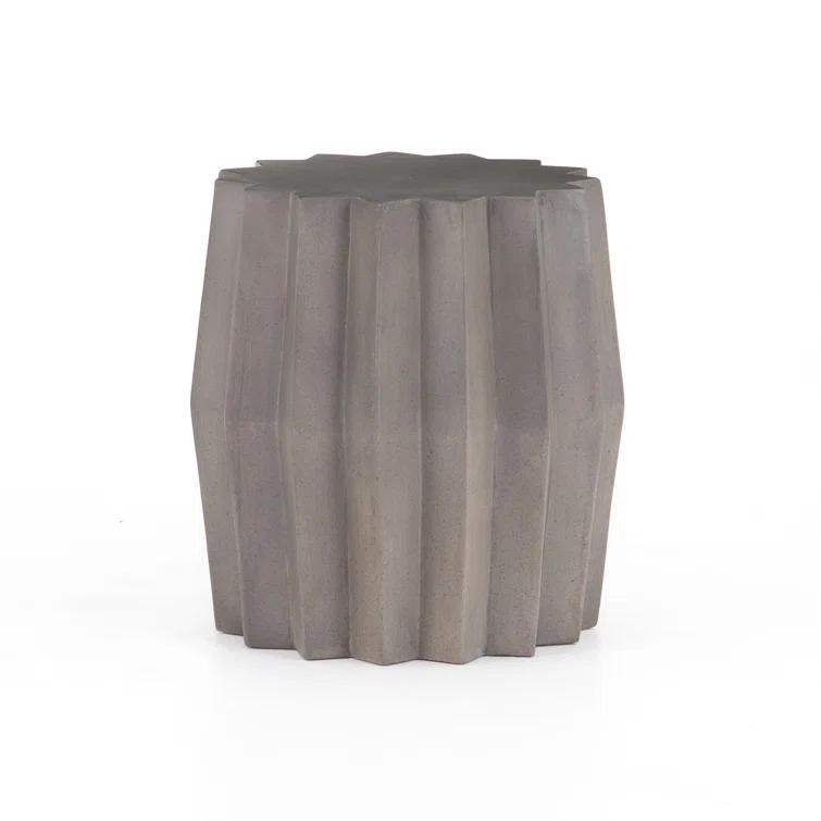 Donlon 18.5'' Concrete Outdoor Side Table