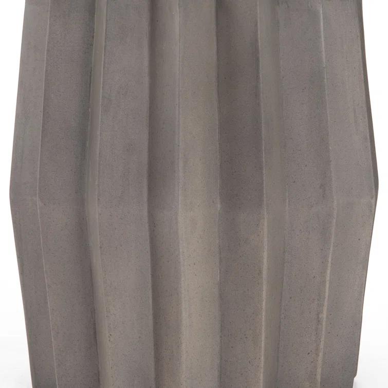 Donlon 18.5'' Concrete Outdoor Side Table