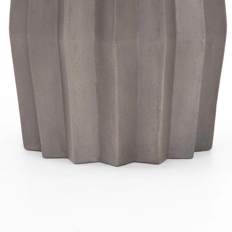 Donlon 18.5'' Concrete Outdoor Side Table