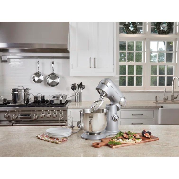 Cuisinart ® Precision Master ™ Brushed Chrome 5.5-Qt. Tilt-Head Stand Mixer