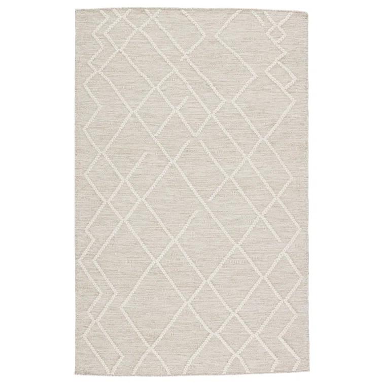 Iefan Handwoven Wool-Blend Rug - 5' x 8'