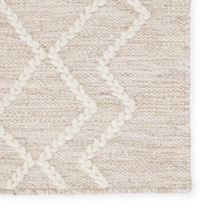 Iefan Handwoven Wool-Blend Rug - 5' x 8'