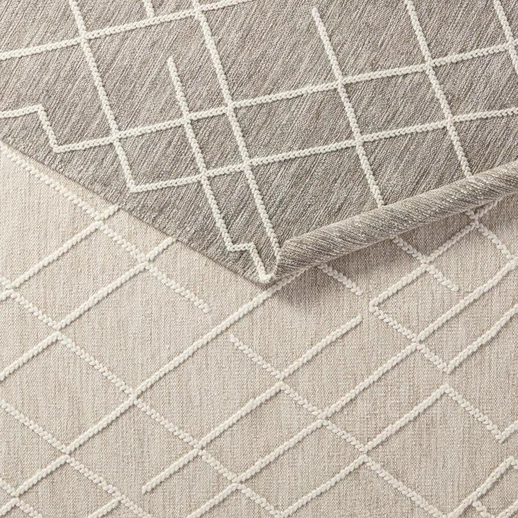 Iefan Handwoven Wool-Blend Rug - 5' x 8'