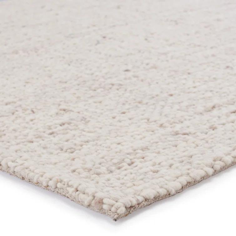 Cambridge Season Handwoven Ivory & Tan Wool Area Rug 12'x15'