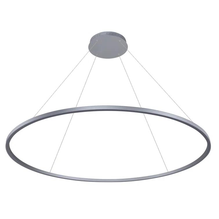 Tania 100-277V ETL Certified Integrated LED Height Adjustable Ring Chandelier