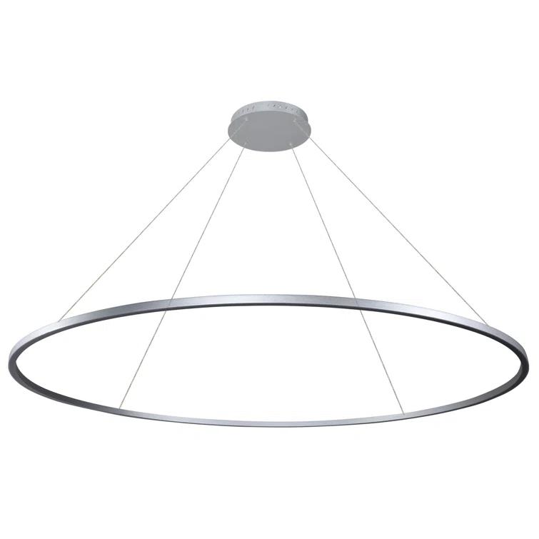 Tania 100-277V ETL Certified Integrated LED Height Adjustable Ring Chandelier