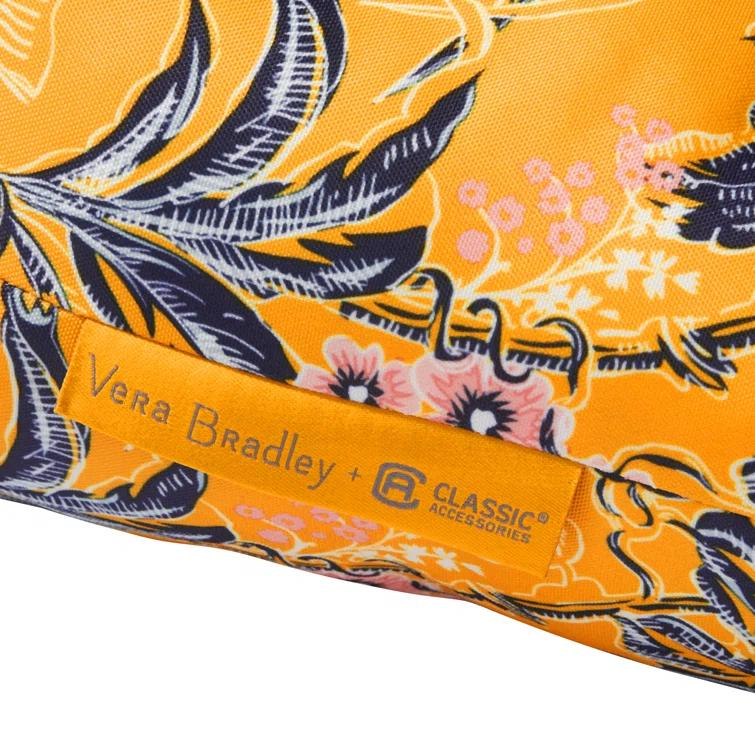 Vera Bradley Vera Bradley by Classic Accessories Water-Resistant Patio Chair Cushions (Set of 2)