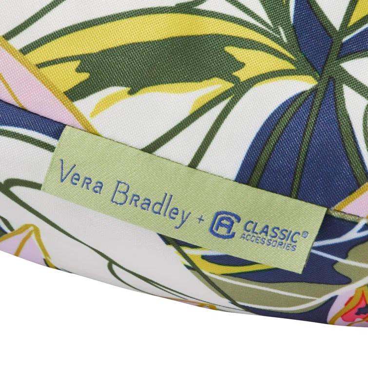 Vera Bradley Island Outdoor Square Pillow Cover & Insert
