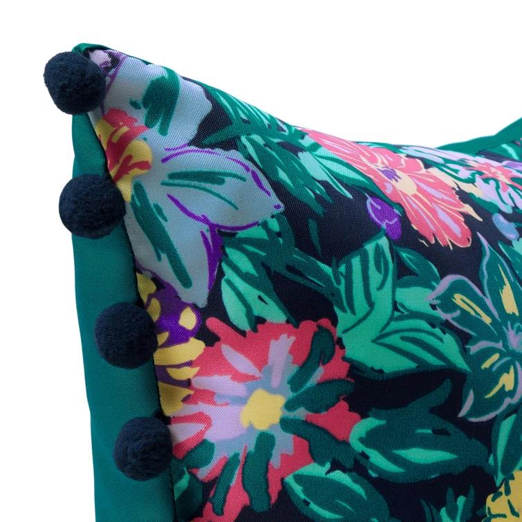 Vera Bradley Island Outdoor Square Pillow Cover & Insert