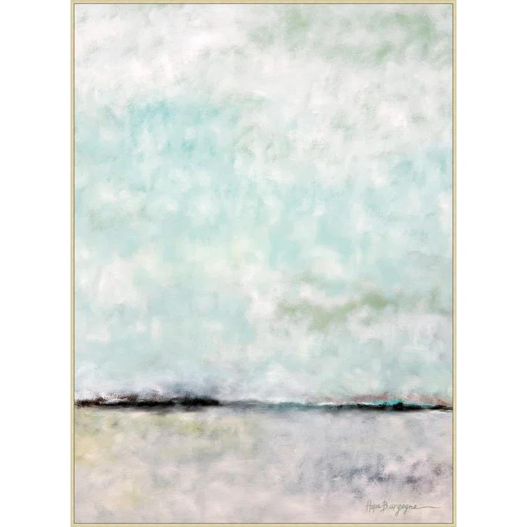 Wendover Art Group Hope Burgoyne " Quiet Winter " by Hope Burgoyne Painting Print