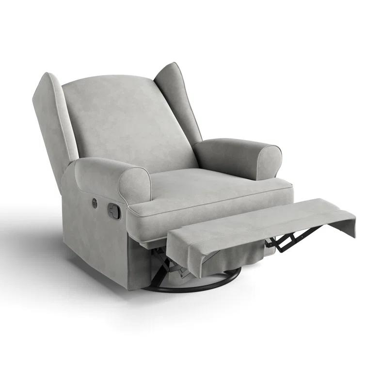 Serenity Swivel Reclining Glider with USB