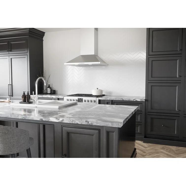 Zephyr Venezia 36" 700 CFM Wall Mount Range Hood with LED Light in Stainless Steel