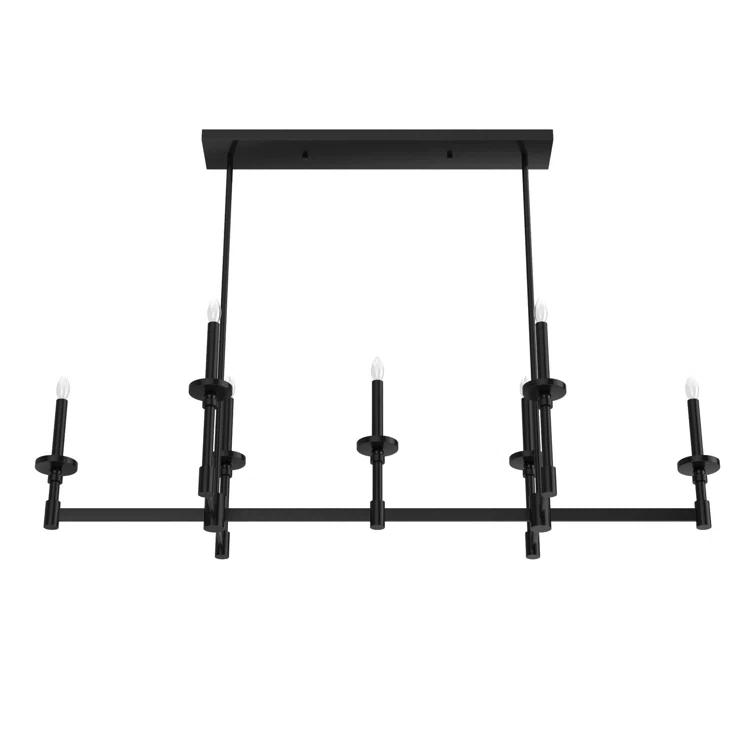 Briargrove 7 - Light Candle Style Modern Linear Pendant