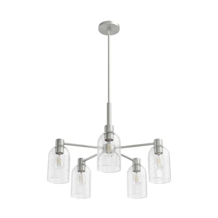Hunter Fan Lochemeade 5 - Light Unique / Statemen Cylinder Chandelier