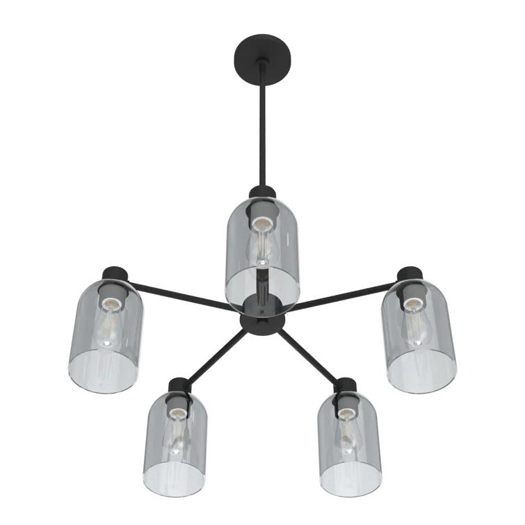 Lochemeade 5 - Light Unique / Statemen Cylinder Chandelier