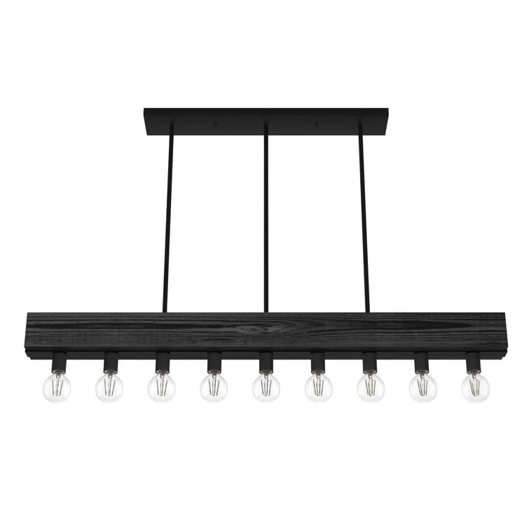 Hunter Fan Donelson 9 - Light Kitchen Island Linear Pendant