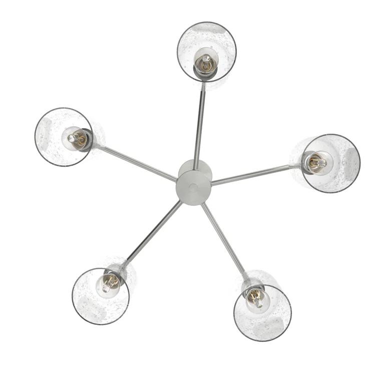 Hunter Fan Lochemeade 5 - Light Unique / Statemen Cylinder Chandelier