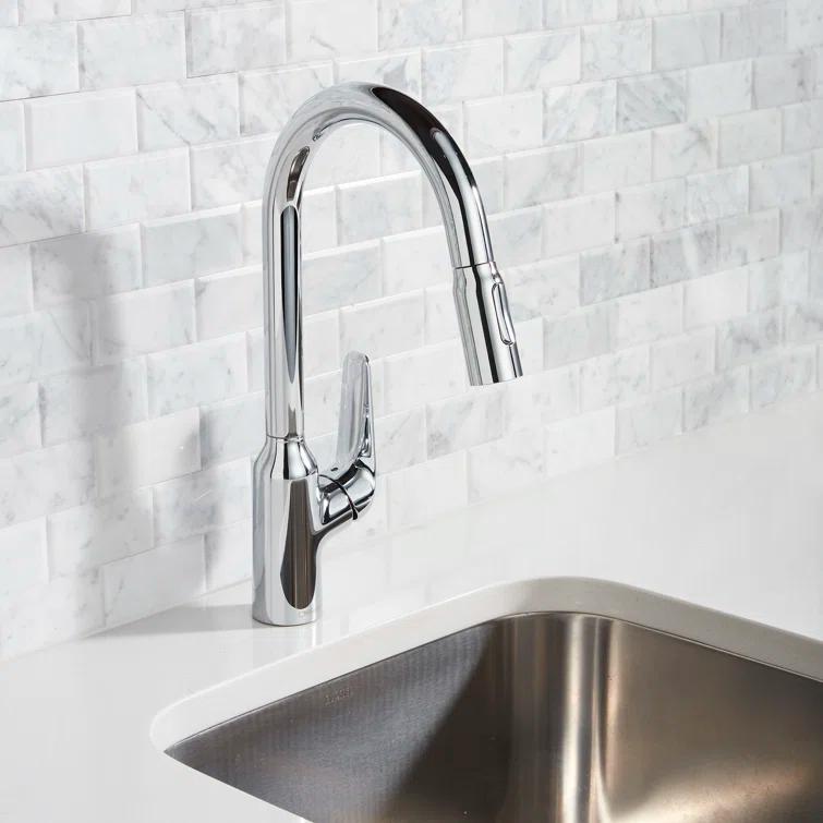 Focus N HighArc Kitchen Faucet with 2-Spray Pull-Down, 1.75 GPM