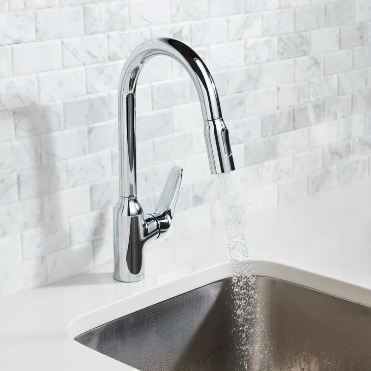 Focus N Prep Kitchen Faucet with 2-Spray Pull-Down, 1.75 GPM