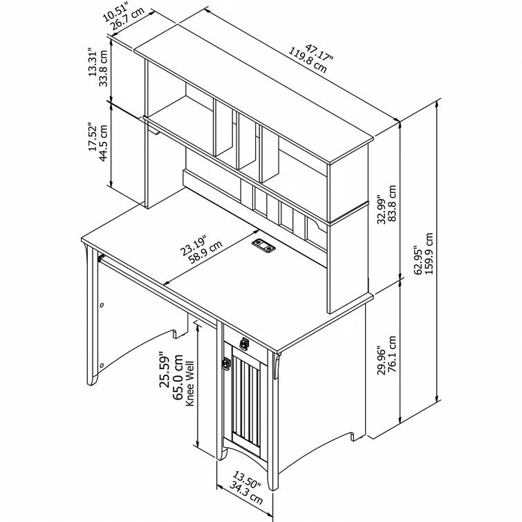 Khadesha 47'' Desk
