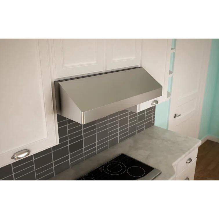 30" Gust 290 CFM Convertible Under Cabinet Range Hood in Stainless Steel