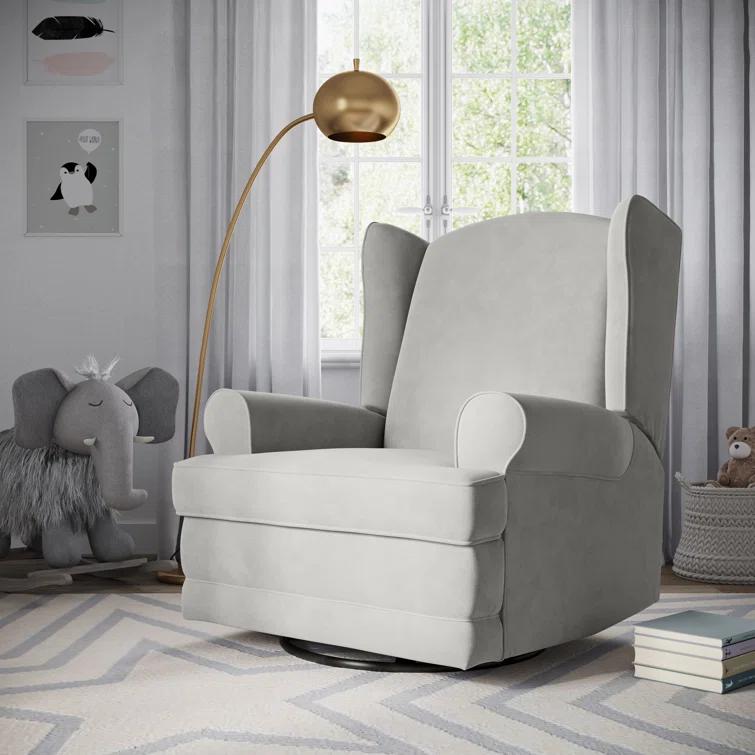 Serenity Swivel Reclining Glider with USB