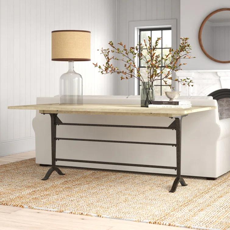 Darla Reclaimed Wood Console Desk (72")